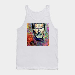 Sketch  of Pierce Brosnan Tank Top